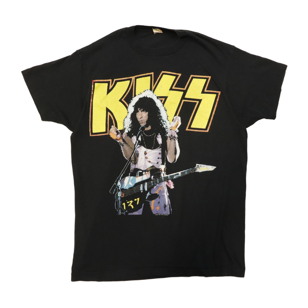Vintage Kiss 1988 Screen Stars Graphic T-Shirt Size L